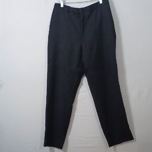 Elegant Black Pinstriped Men's Dress Pants 34×30